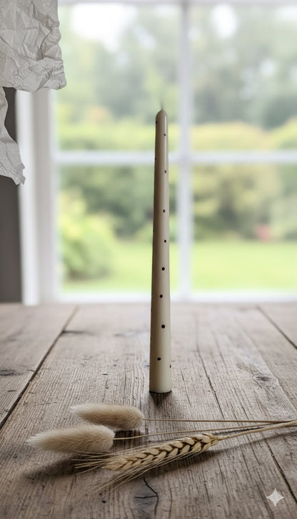 Χειροποίητη Λαμπάδα από Φυτικό Κερί